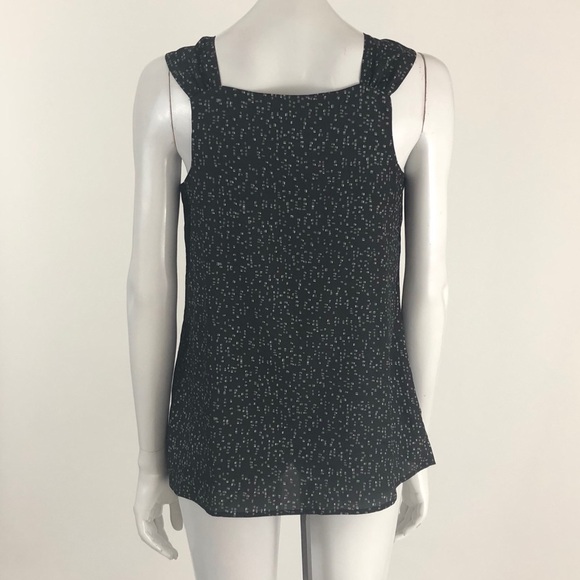 Mossimo Small Bib Front Geometric Print Tank Top - Picture 4 of 5